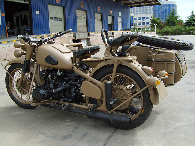 Beijing Sidecar Motorcycles - Desert Tan OHV