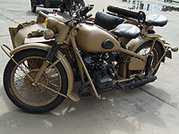 Beijing Sidecar Motorcycles - Desert Tan OHV