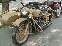 Beijing Sidecar Motorcycles - Desert Tan OHV